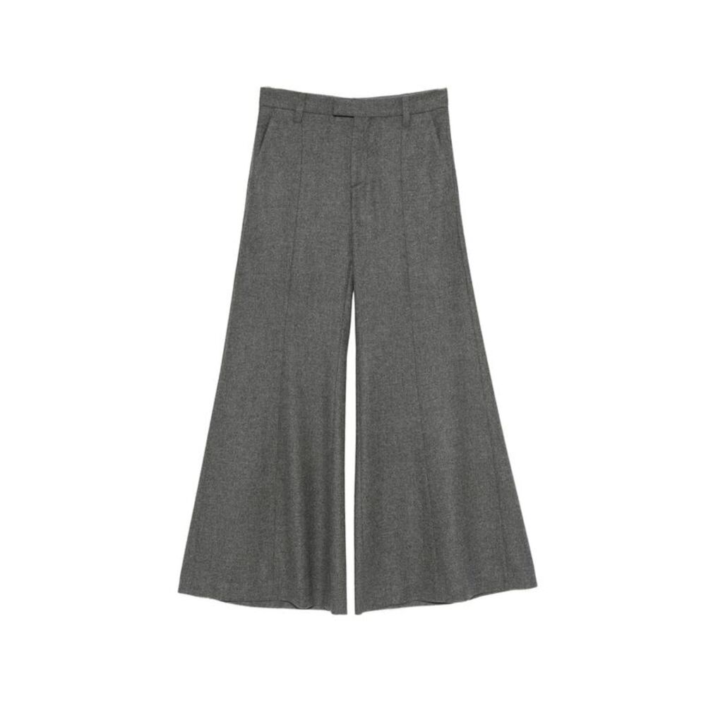 Brunello Cucinelli Grey Trousers - Palazzo Pants Women Women